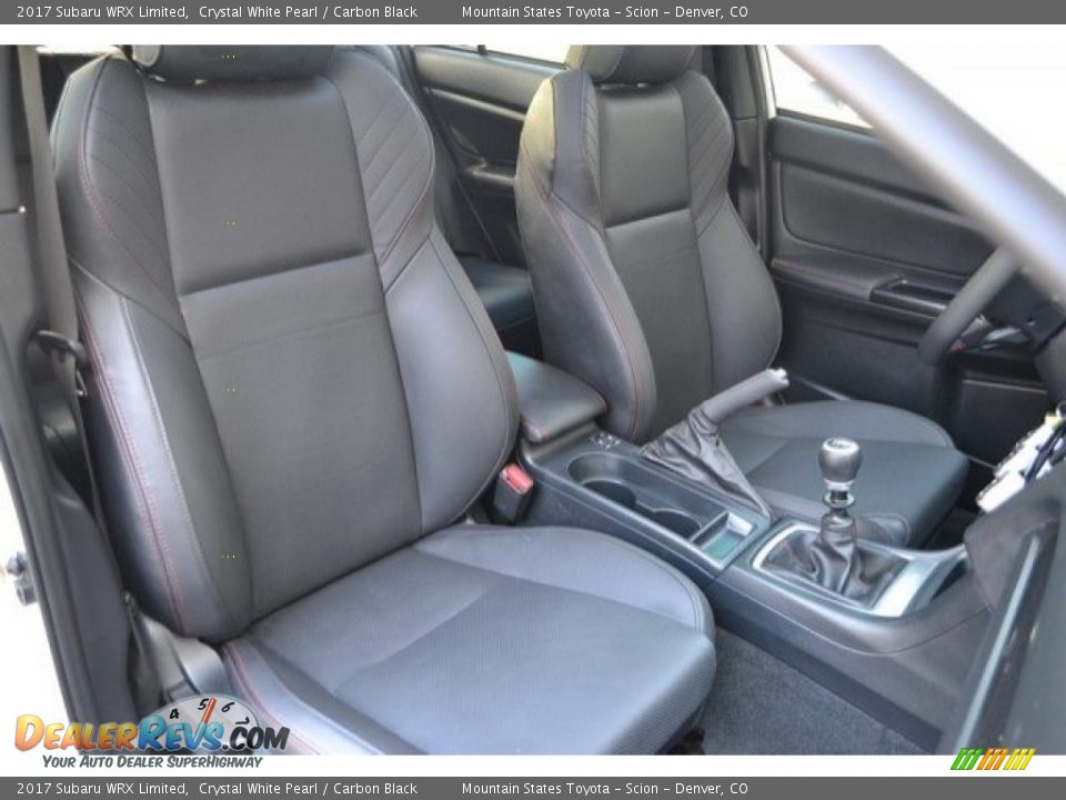 Front Seat of 2017 Subaru WRX Limited Photo #19