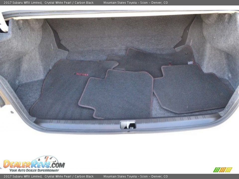 2017 Subaru WRX Limited Trunk Photo #27