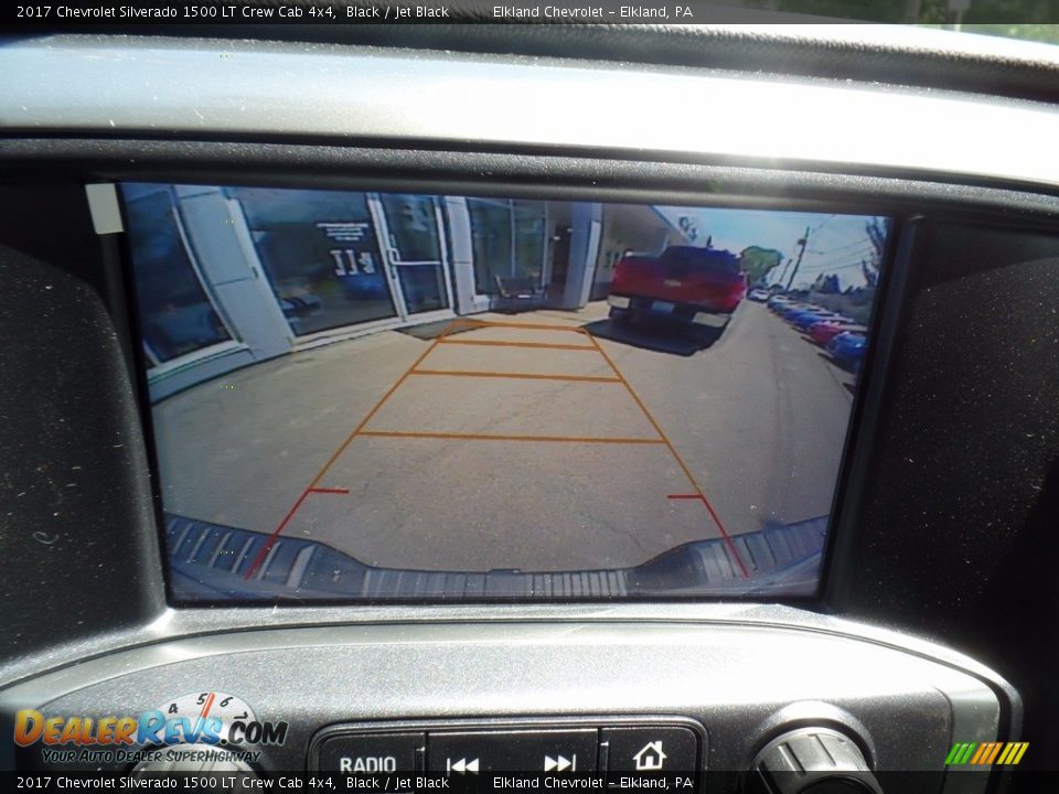 2017 Chevrolet Silverado 1500 LT Crew Cab 4x4 Black / Jet Black Photo #30