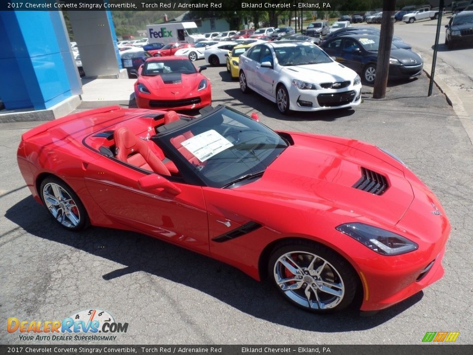 2017 Chevrolet Corvette Stingray Convertible Torch Red / Adrenaline Red Photo #1