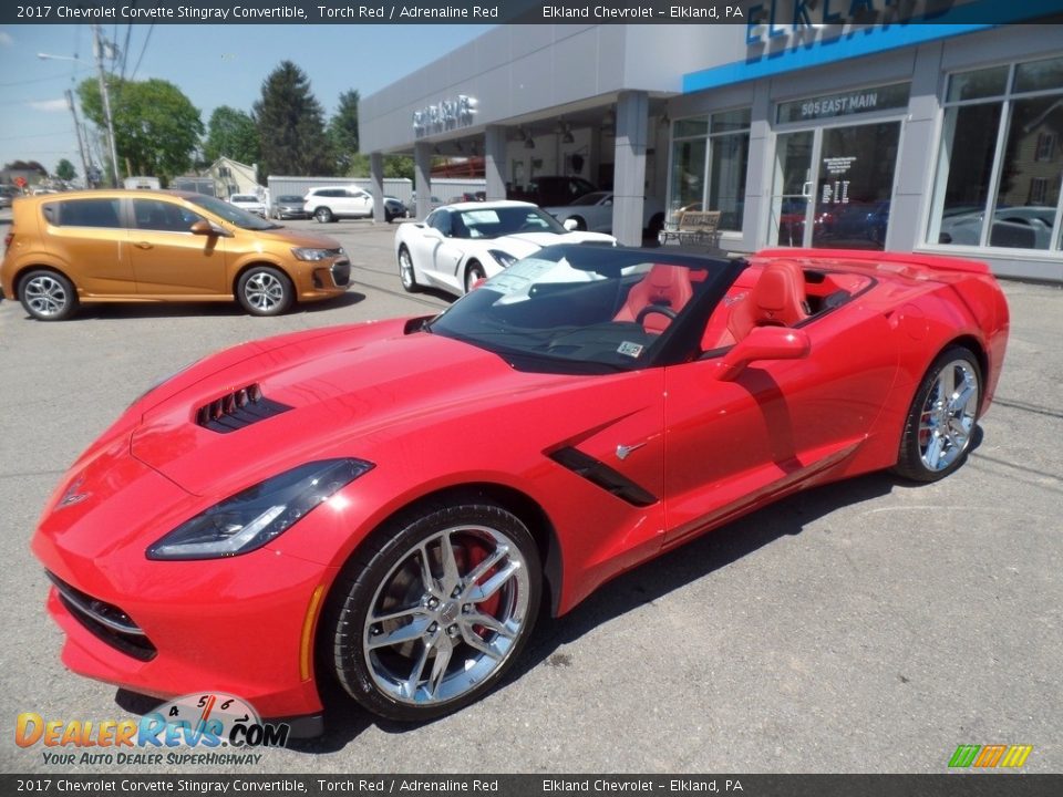 2017 Chevrolet Corvette Stingray Convertible Torch Red / Adrenaline Red Photo #2