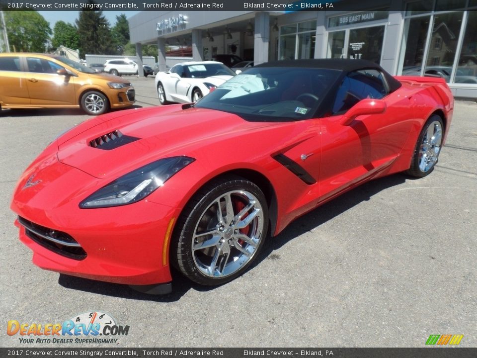 2017 Chevrolet Corvette Stingray Convertible Torch Red / Adrenaline Red Photo #5