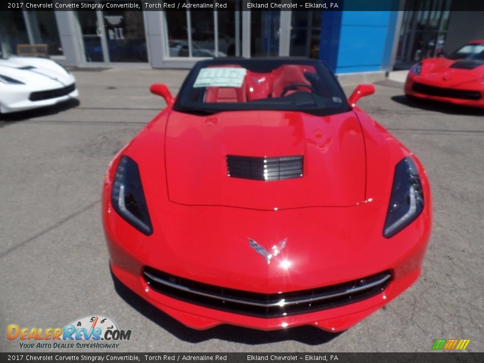 2017 Chevrolet Corvette Stingray Convertible Torch Red / Adrenaline Red Photo #6