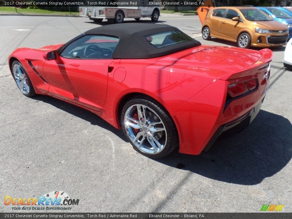 2017 Chevrolet Corvette Stingray Convertible Torch Red / Adrenaline Red Photo #15