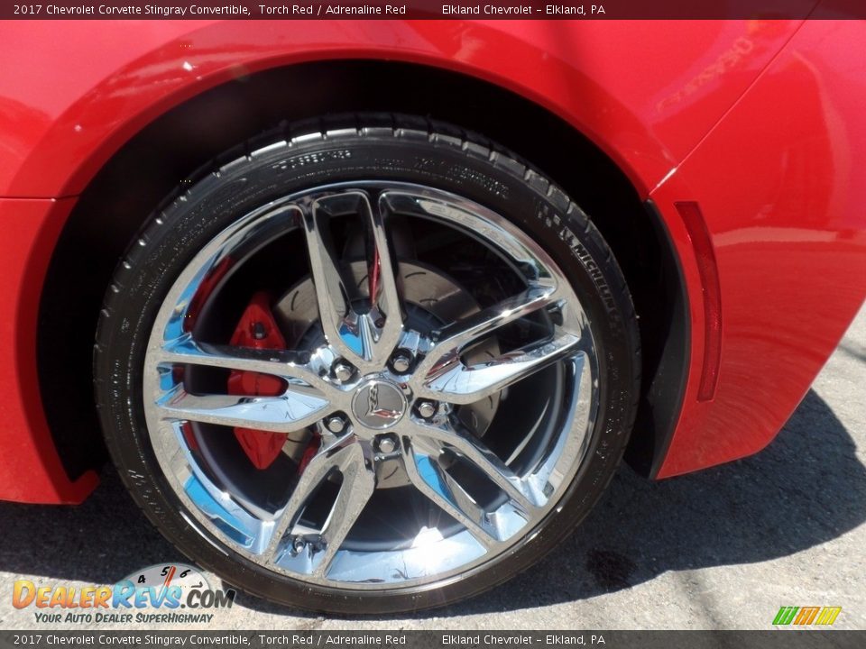 2017 Chevrolet Corvette Stingray Convertible Torch Red / Adrenaline Red Photo #18