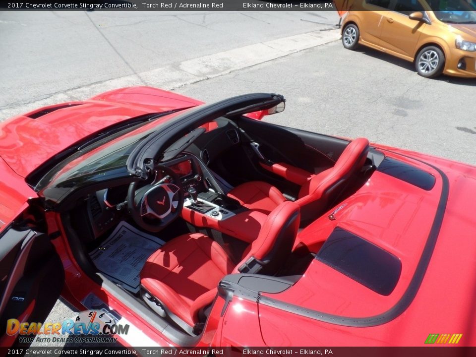 2017 Chevrolet Corvette Stingray Convertible Torch Red / Adrenaline Red Photo #19