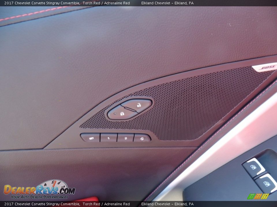 2017 Chevrolet Corvette Stingray Convertible Torch Red / Adrenaline Red Photo #22