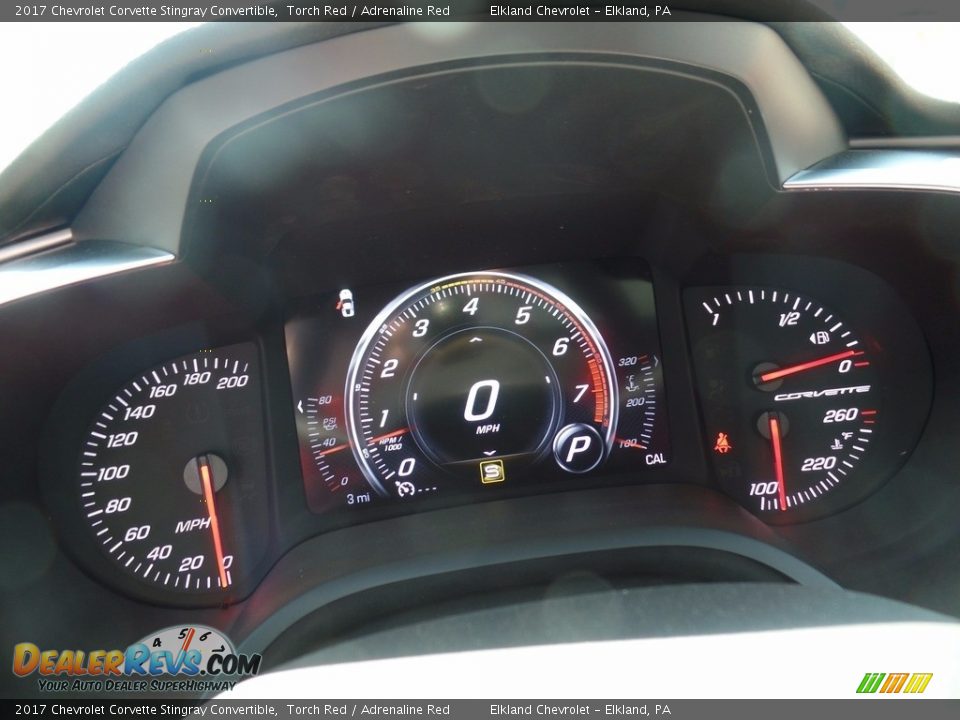 2017 Chevrolet Corvette Stingray Convertible Torch Red / Adrenaline Red Photo #30