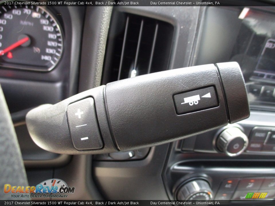 2017 Chevrolet Silverado 1500 WT Regular Cab 4x4 Black / Dark Ash/Jet Black Photo #17