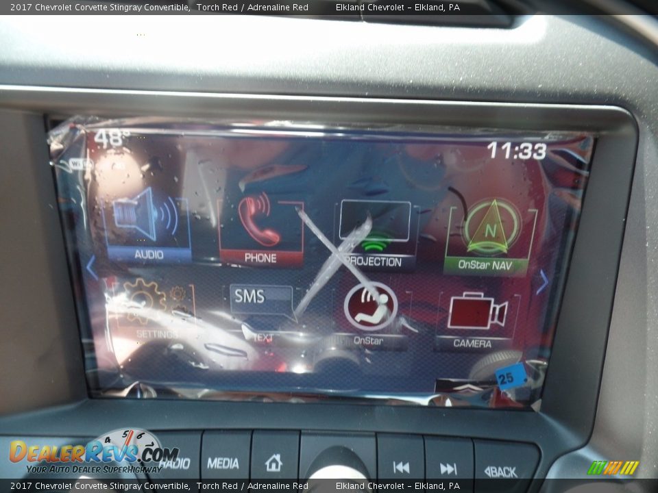 2017 Chevrolet Corvette Stingray Convertible Torch Red / Adrenaline Red Photo #33