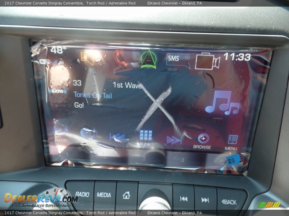 2017 Chevrolet Corvette Stingray Convertible Torch Red / Adrenaline Red Photo #34