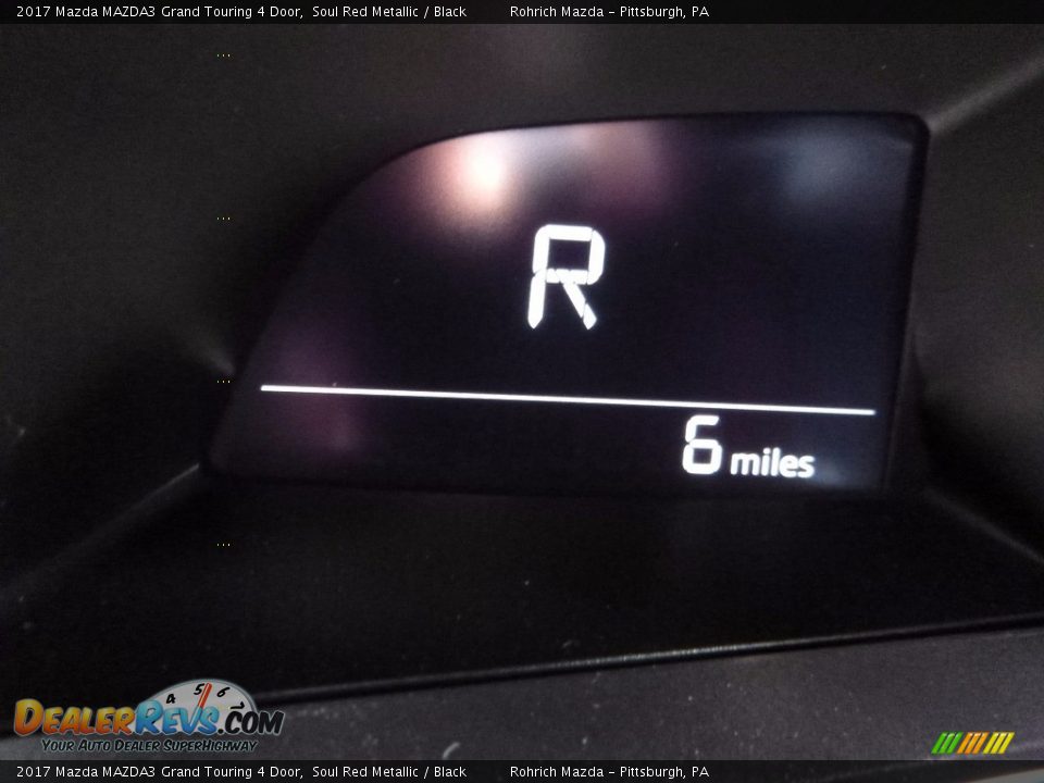 2017 Mazda MAZDA3 Grand Touring 4 Door Soul Red Metallic / Black Photo #15
