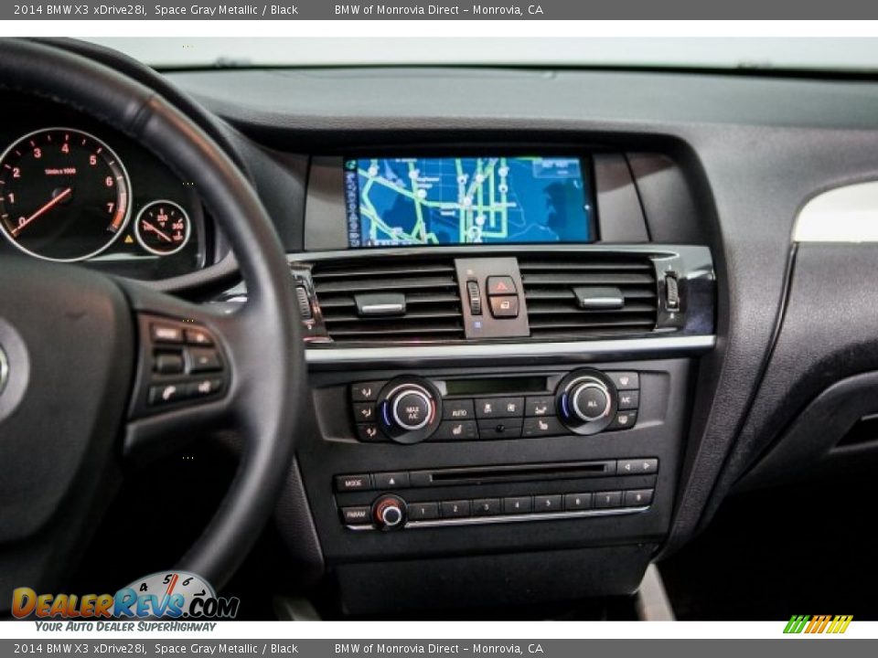 2014 BMW X3 xDrive28i Space Gray Metallic / Black Photo #5