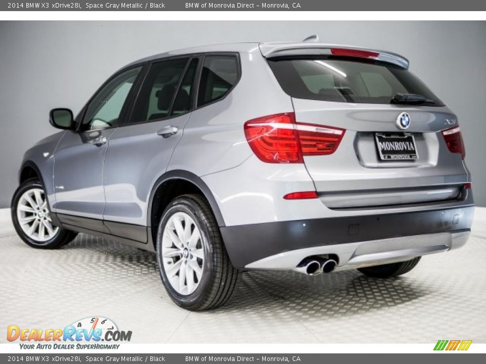 2014 BMW X3 xDrive28i Space Gray Metallic / Black Photo #10