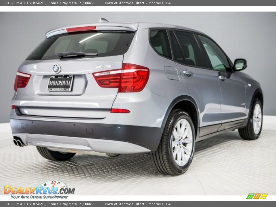 2014 BMW X3 xDrive28i Space Gray Metallic / Black Photo #13