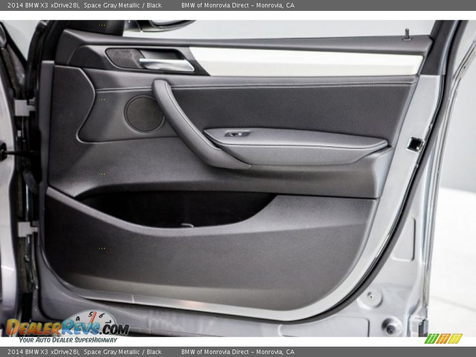 2014 BMW X3 xDrive28i Space Gray Metallic / Black Photo #27