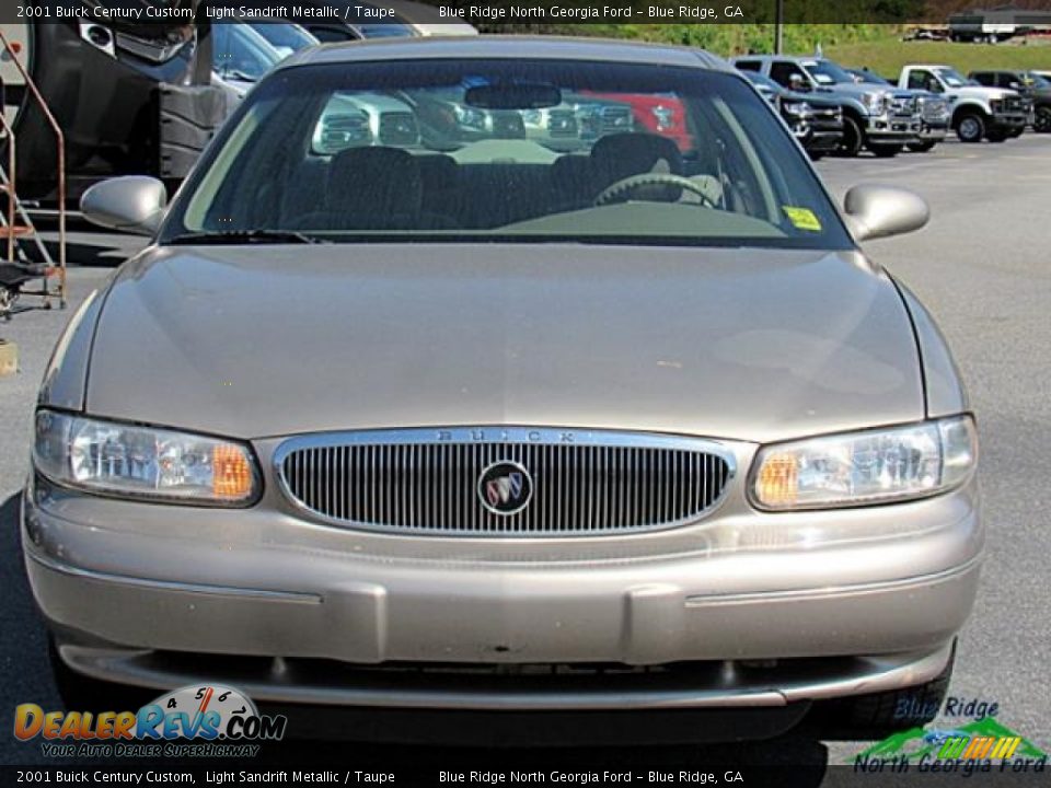 2001 Buick Century Custom Light Sandrift Metallic / Taupe Photo #5