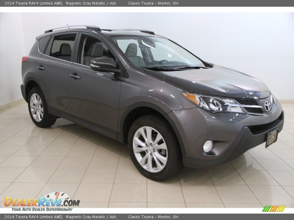 2014 Toyota RAV4 Limited AWD Magnetic Gray Metallic / Ash Photo #1