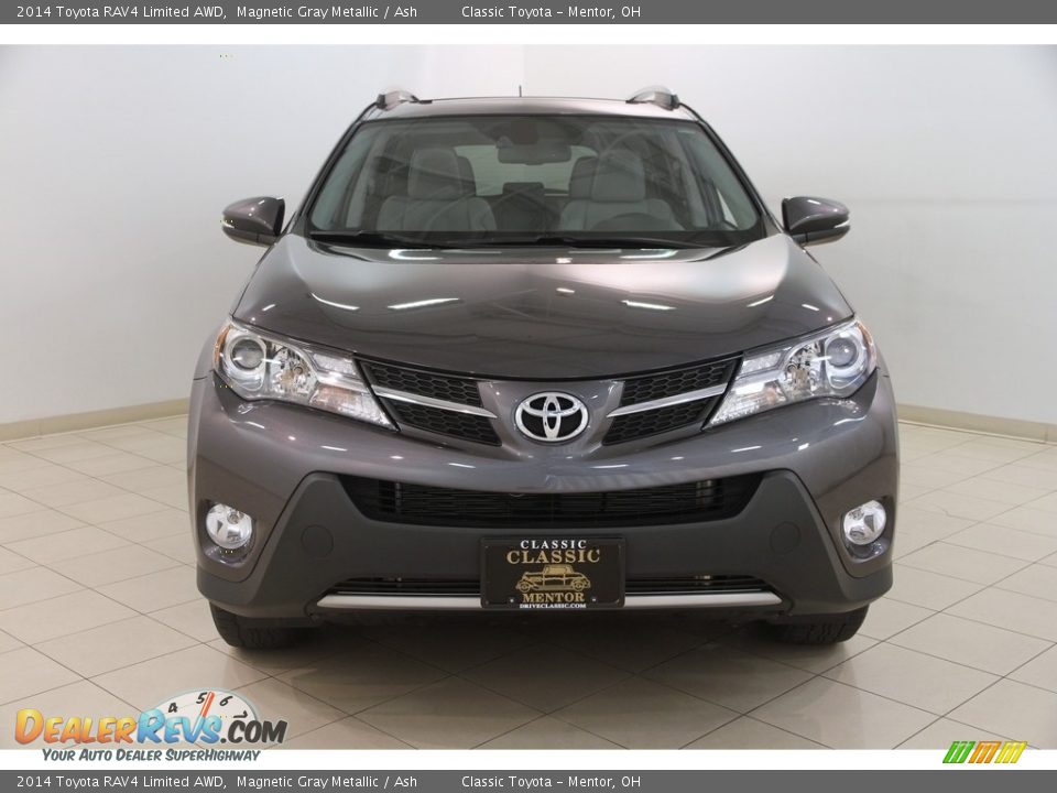 2014 Toyota RAV4 Limited AWD Magnetic Gray Metallic / Ash Photo #2