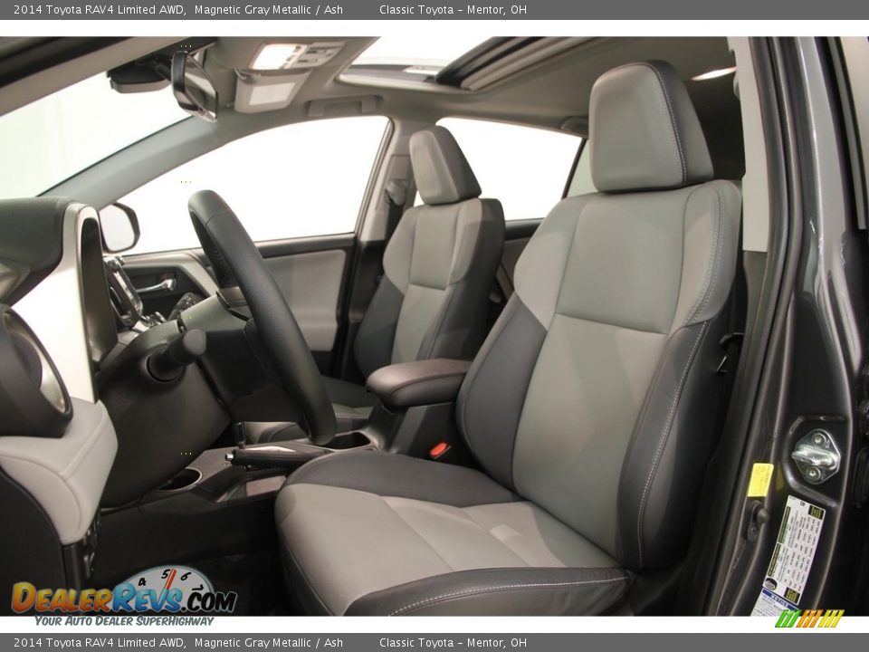 2014 Toyota RAV4 Limited AWD Magnetic Gray Metallic / Ash Photo #5