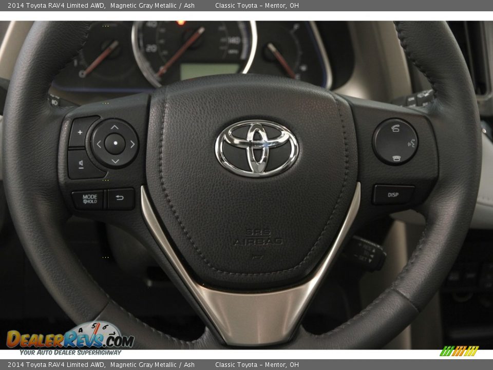 2014 Toyota RAV4 Limited AWD Magnetic Gray Metallic / Ash Photo #6