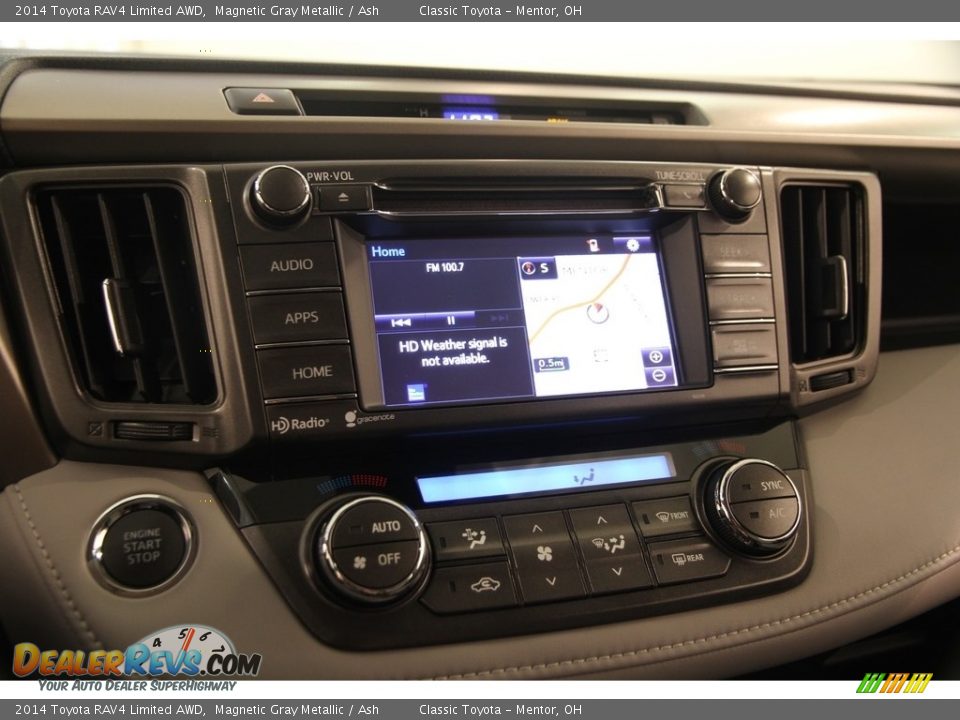 2014 Toyota RAV4 Limited AWD Magnetic Gray Metallic / Ash Photo #8