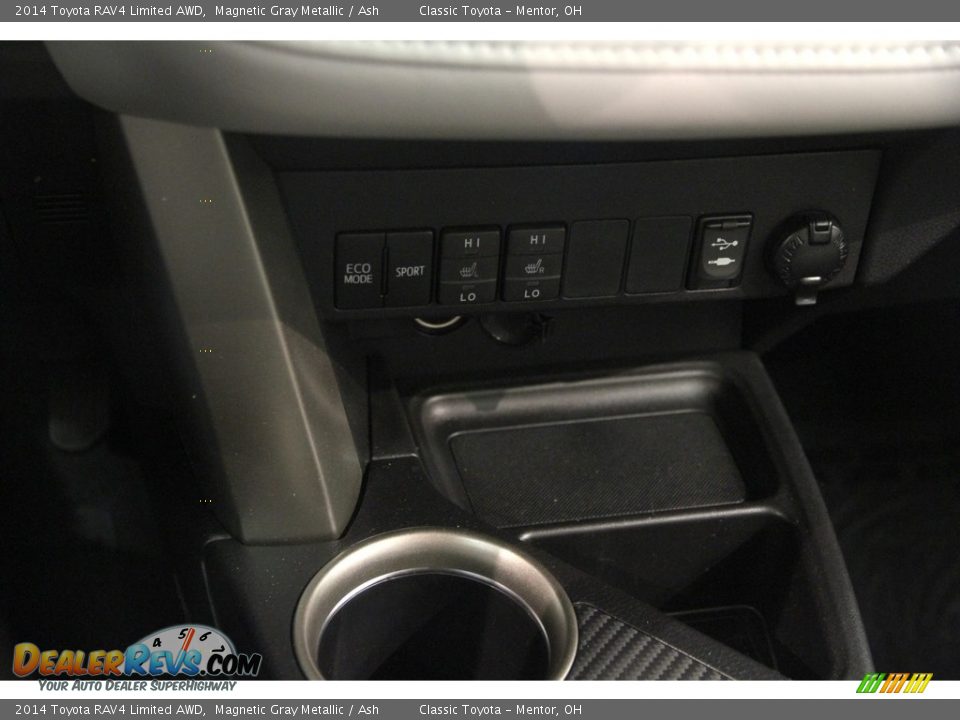 2014 Toyota RAV4 Limited AWD Magnetic Gray Metallic / Ash Photo #10