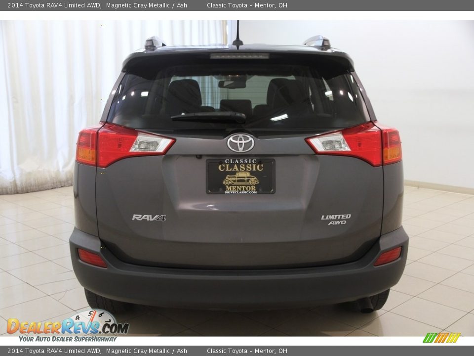 2014 Toyota RAV4 Limited AWD Magnetic Gray Metallic / Ash Photo #15