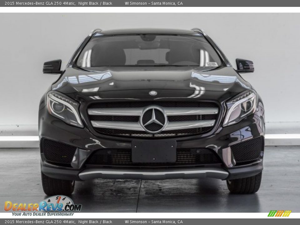 2015 Mercedes-Benz GLA 250 4Matic Night Black / Black Photo #2