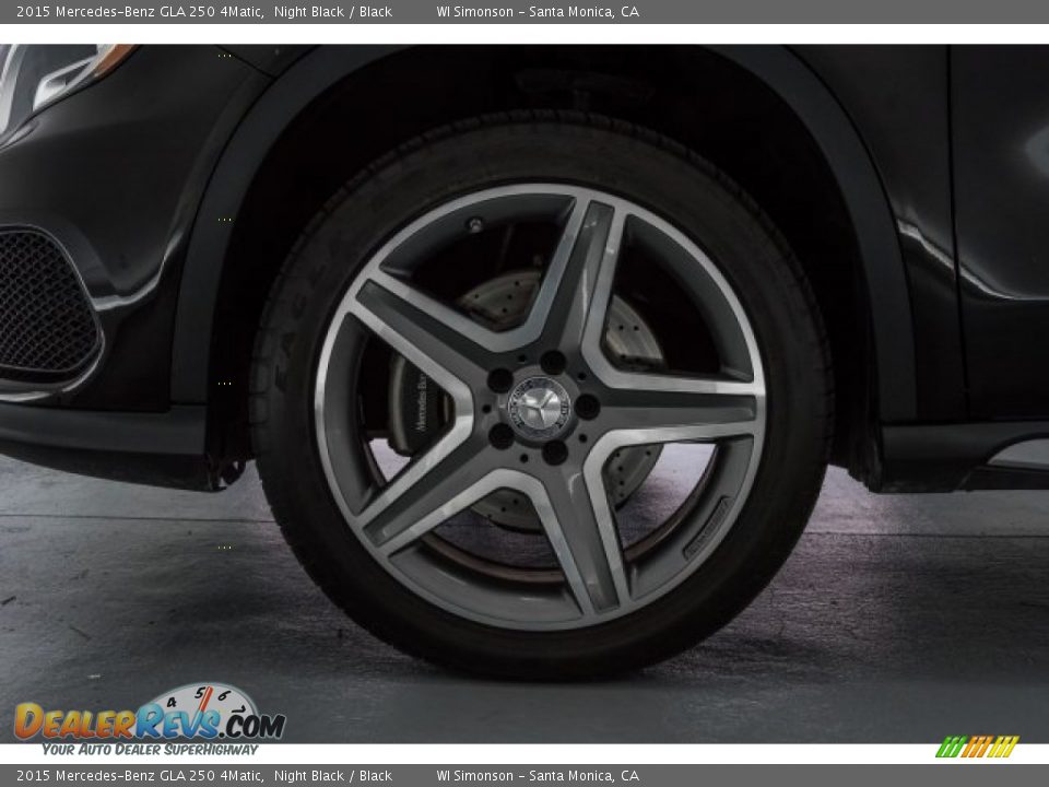 2015 Mercedes-Benz GLA 250 4Matic Night Black / Black Photo #8
