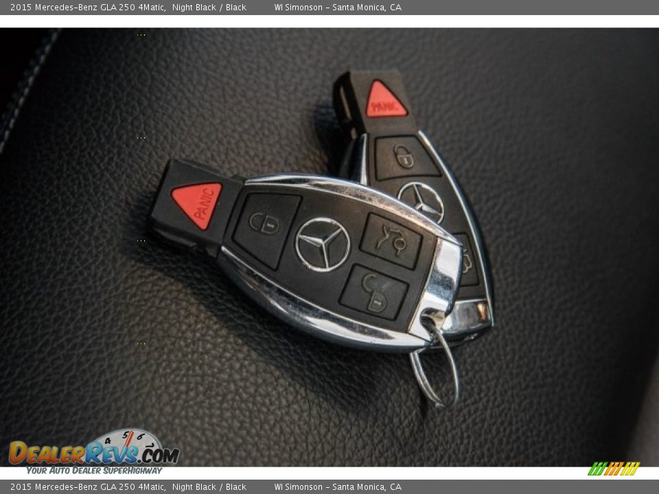 2015 Mercedes-Benz GLA 250 4Matic Night Black / Black Photo #11