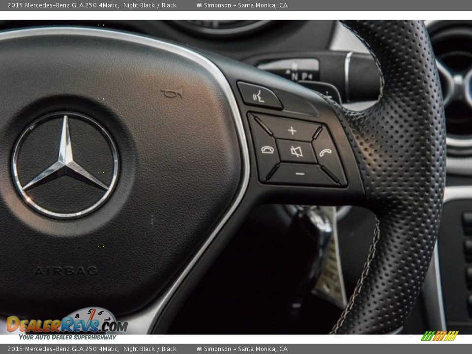 2015 Mercedes-Benz GLA 250 4Matic Night Black / Black Photo #18