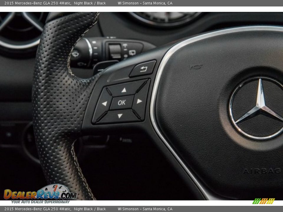 2015 Mercedes-Benz GLA 250 4Matic Night Black / Black Photo #19