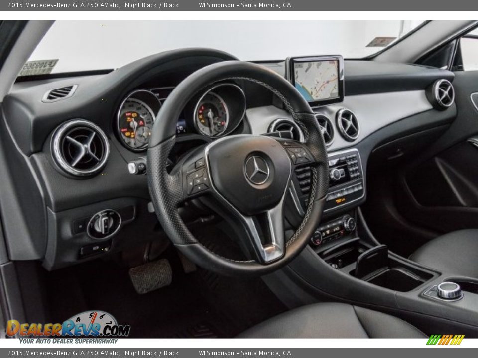 2015 Mercedes-Benz GLA 250 4Matic Night Black / Black Photo #21