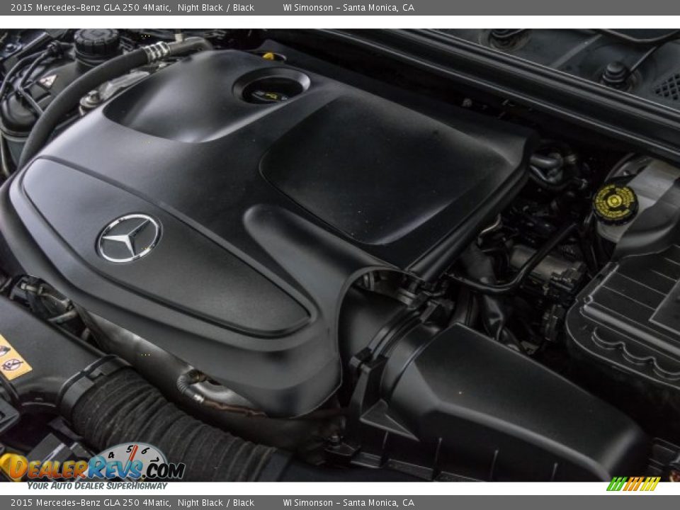 2015 Mercedes-Benz GLA 250 4Matic Night Black / Black Photo #29