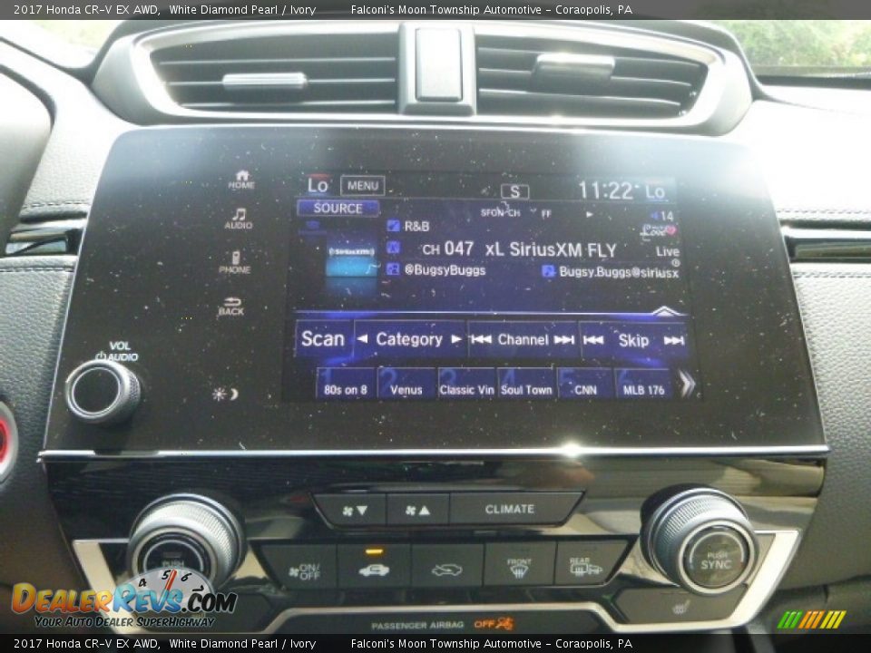 2017 Honda CR-V EX AWD White Diamond Pearl / Ivory Photo #14