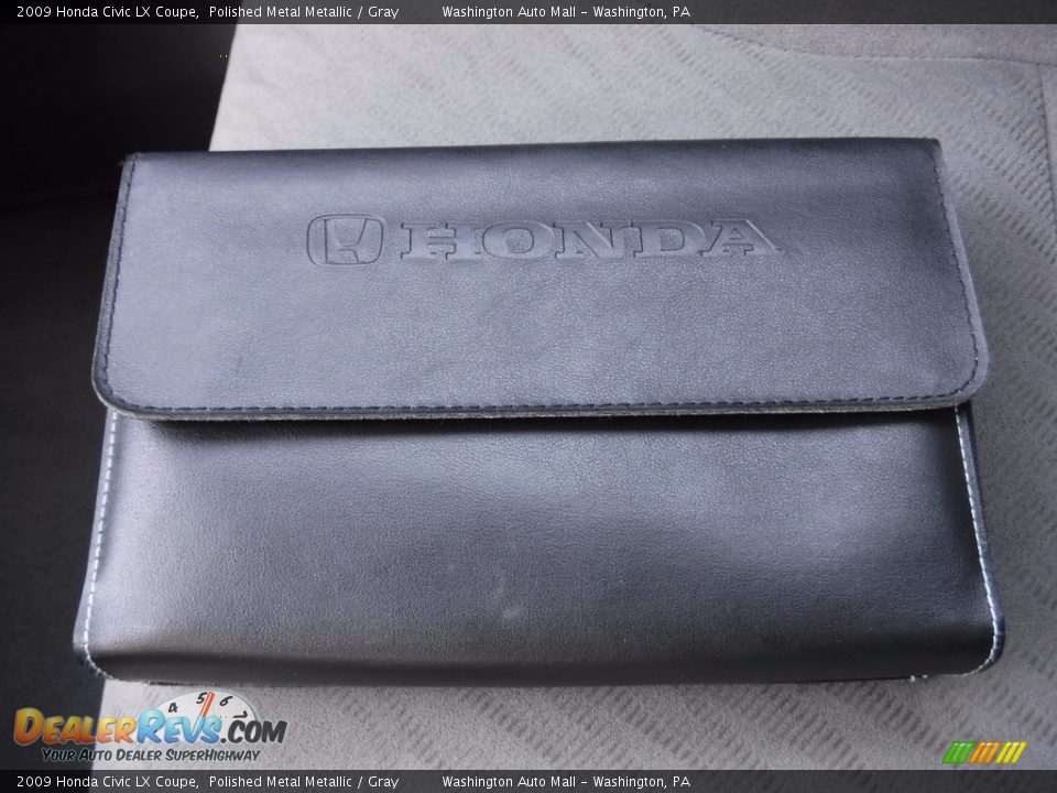 2009 Honda Civic LX Coupe Polished Metal Metallic / Gray Photo #26