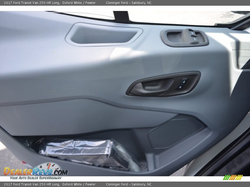 2017 Ford Transit Van 250 HR Long Oxford White / Pewter Photo #5