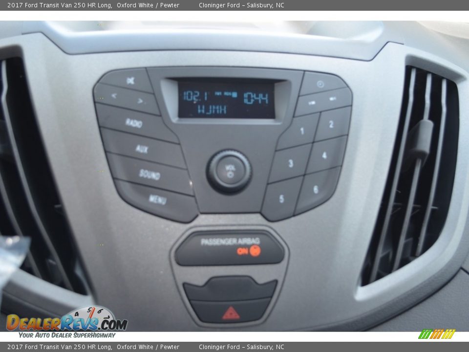 2017 Ford Transit Van 250 HR Long Oxford White / Pewter Photo #9