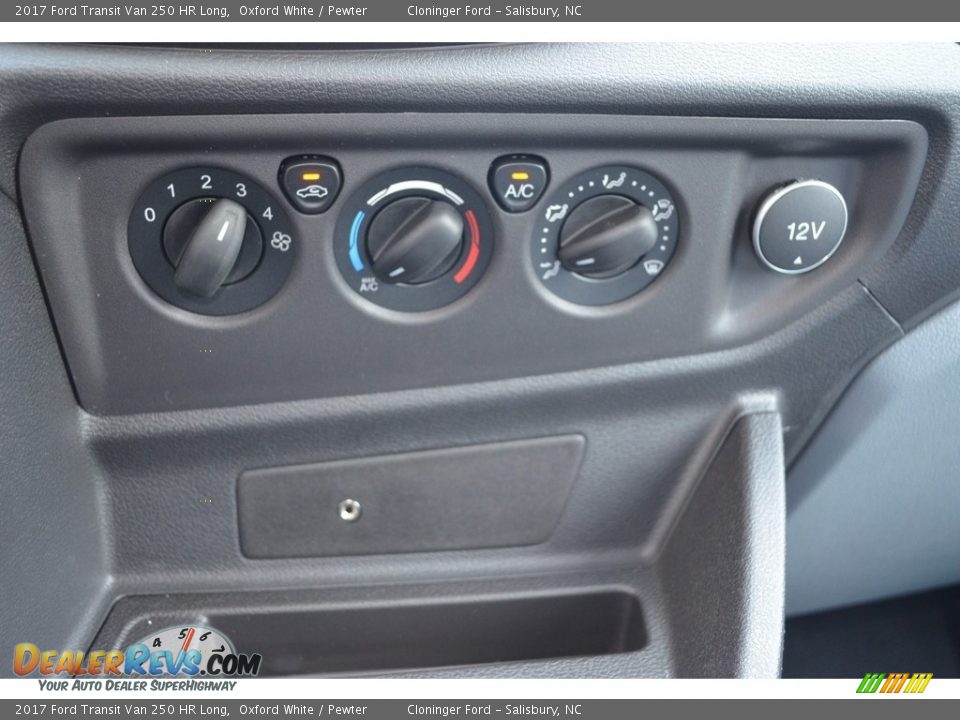 Controls of 2017 Ford Transit Van 250 HR Long Photo #10