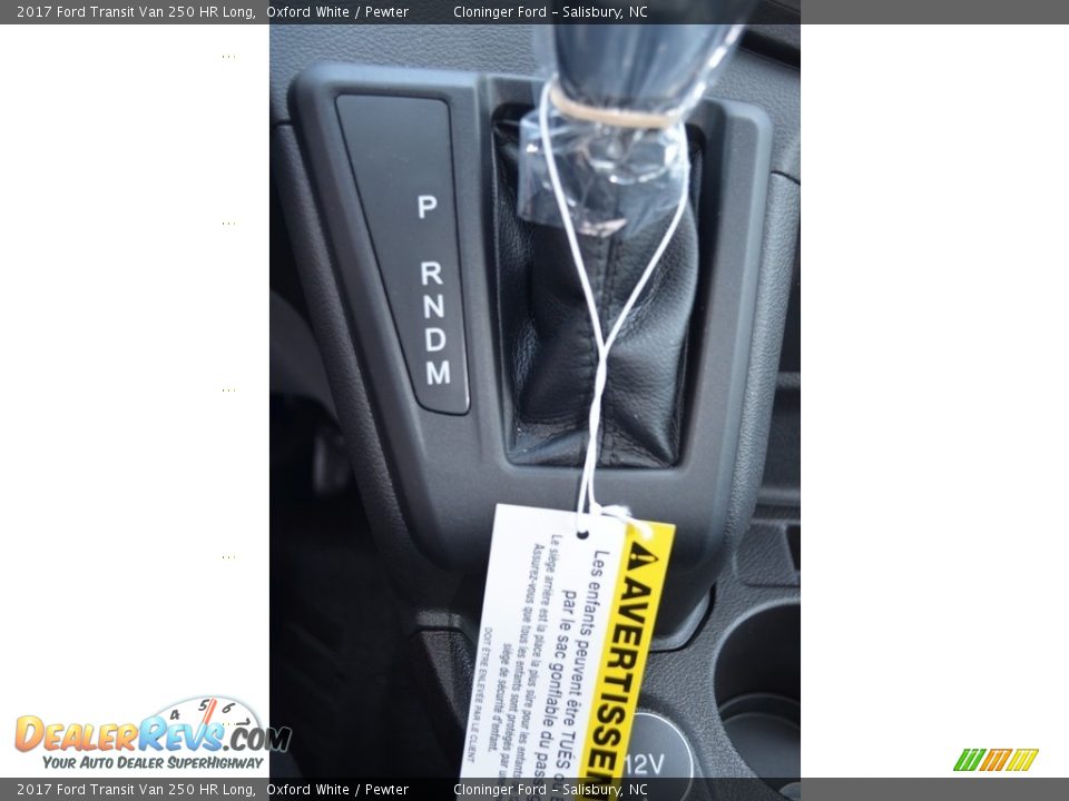 2017 Ford Transit Van 250 HR Long Oxford White / Pewter Photo #11