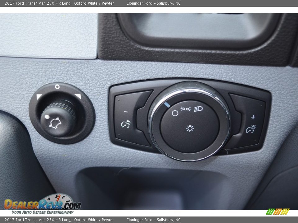 Controls of 2017 Ford Transit Van 250 HR Long Photo #13