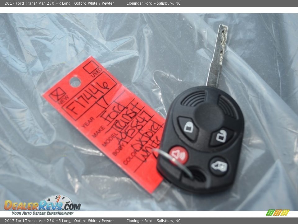 2017 Ford Transit Van 250 HR Long Oxford White / Pewter Photo #14