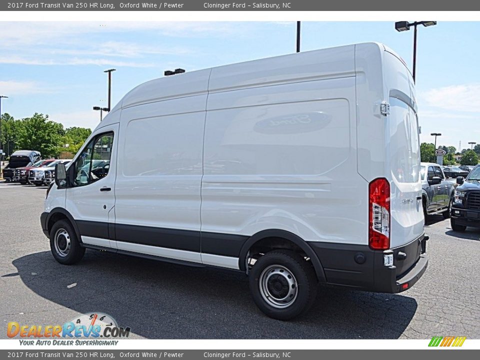 2017 Ford Transit Van 250 HR Long Oxford White / Pewter Photo #15