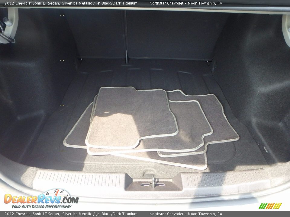 2012 Chevrolet Sonic LT Sedan Silver Ice Metallic / Jet Black/Dark Titanium Photo #7