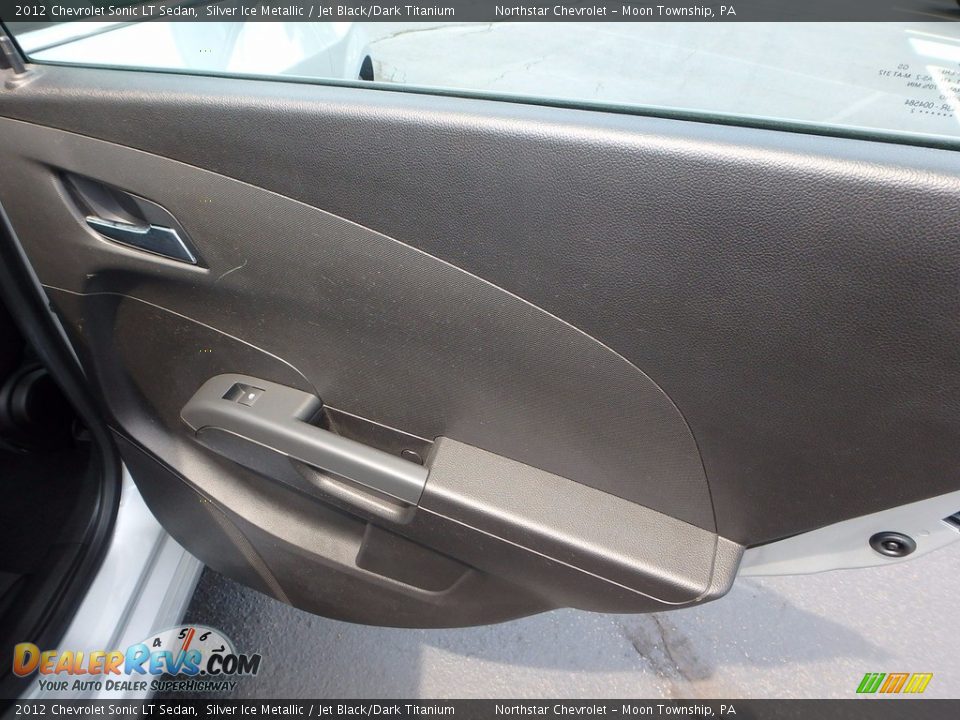 2012 Chevrolet Sonic LT Sedan Silver Ice Metallic / Jet Black/Dark Titanium Photo #19