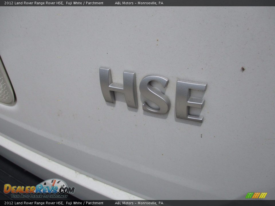 2012 Land Rover Range Rover HSE Fuji White / Parchment Photo #5