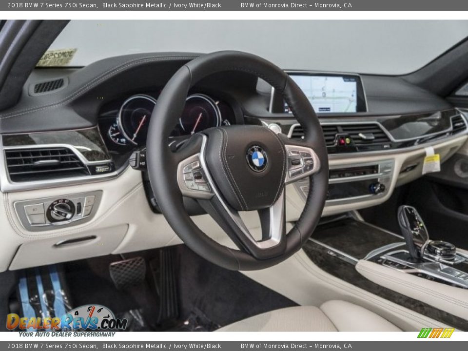 Dashboard of 2018 BMW 7 Series 750i Sedan Photo #5