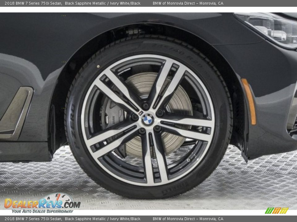 2018 BMW 7 Series 750i Sedan Wheel Photo #9