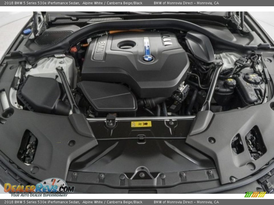 2018 BMW 5 Series 530e iPerfomance Sedan 2.0 Liter e DI TwinPower Turbocharged DOHC 16-Valve VVT 4 Cylinder Gasoline/Plug-In Electric Hybrid Engine Photo #8